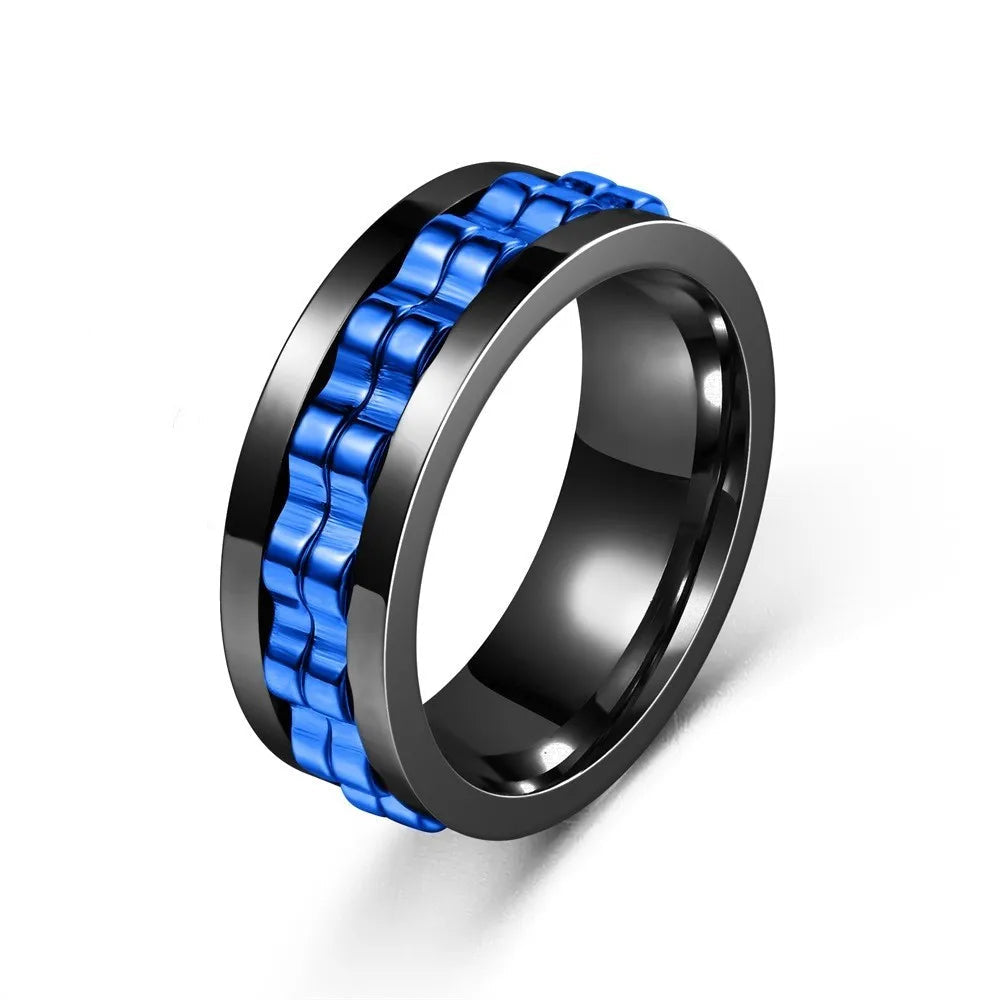 Mechanical Style Fidget Ring