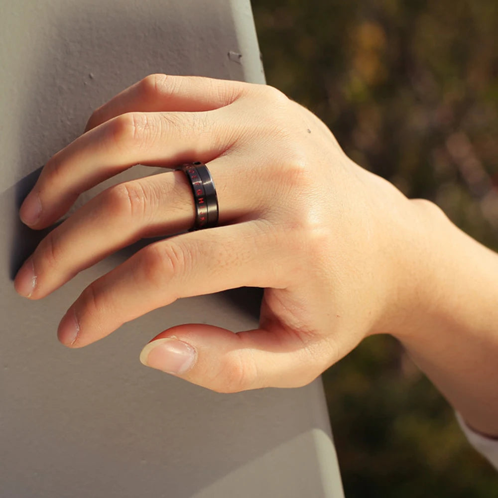 Robot Style Fidget Ring