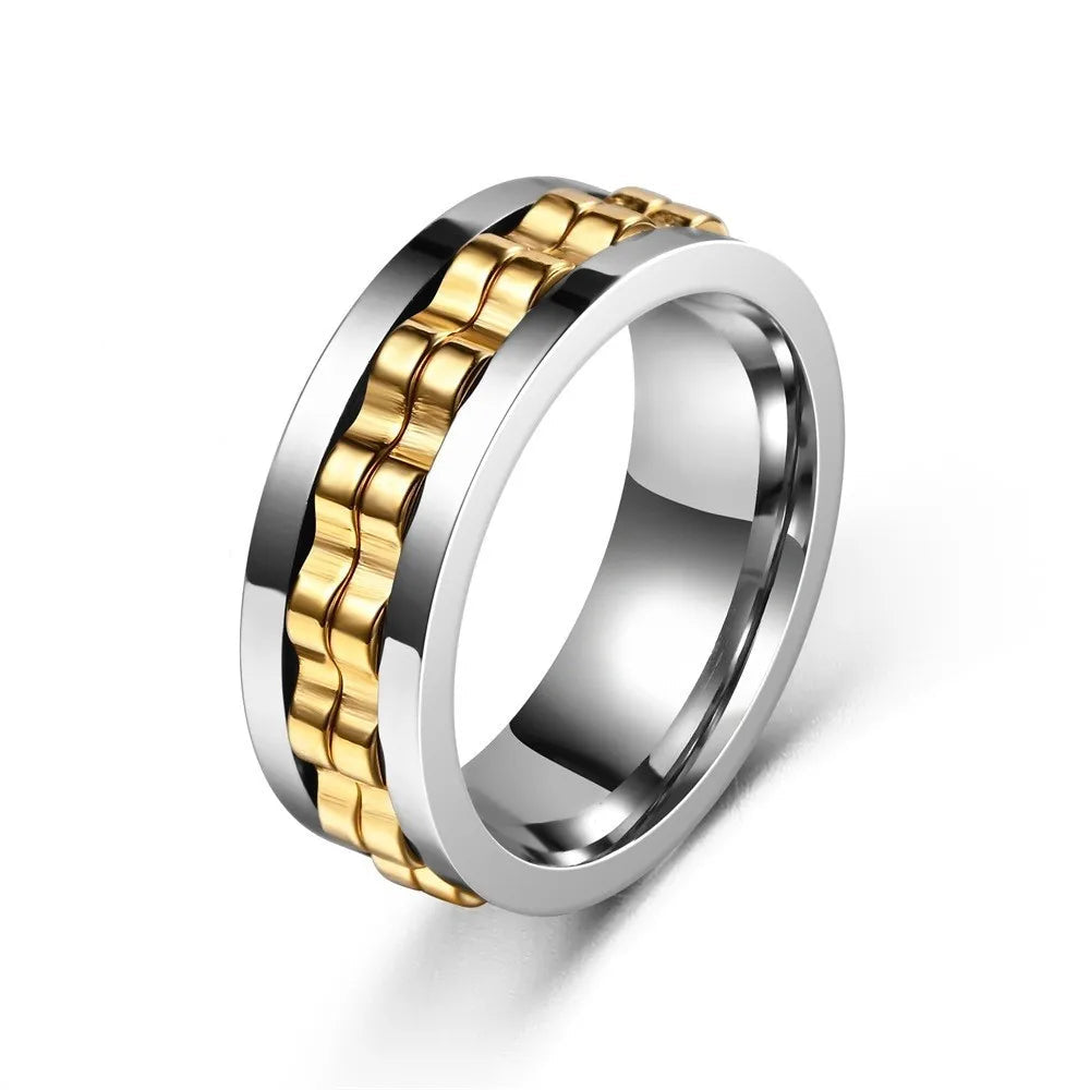 Mechanical Style Fidget Ring