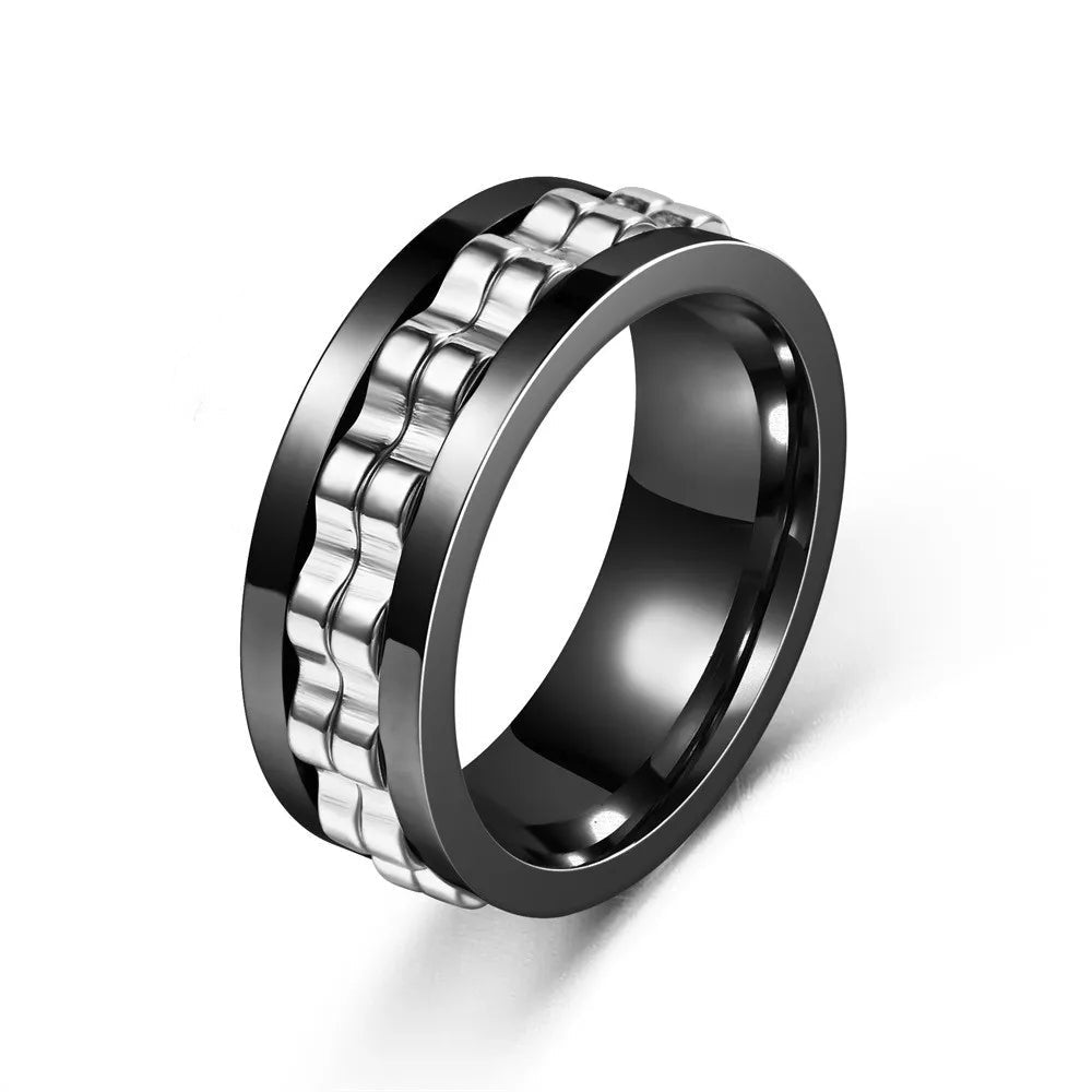 Mechanical Style Fidget Ring