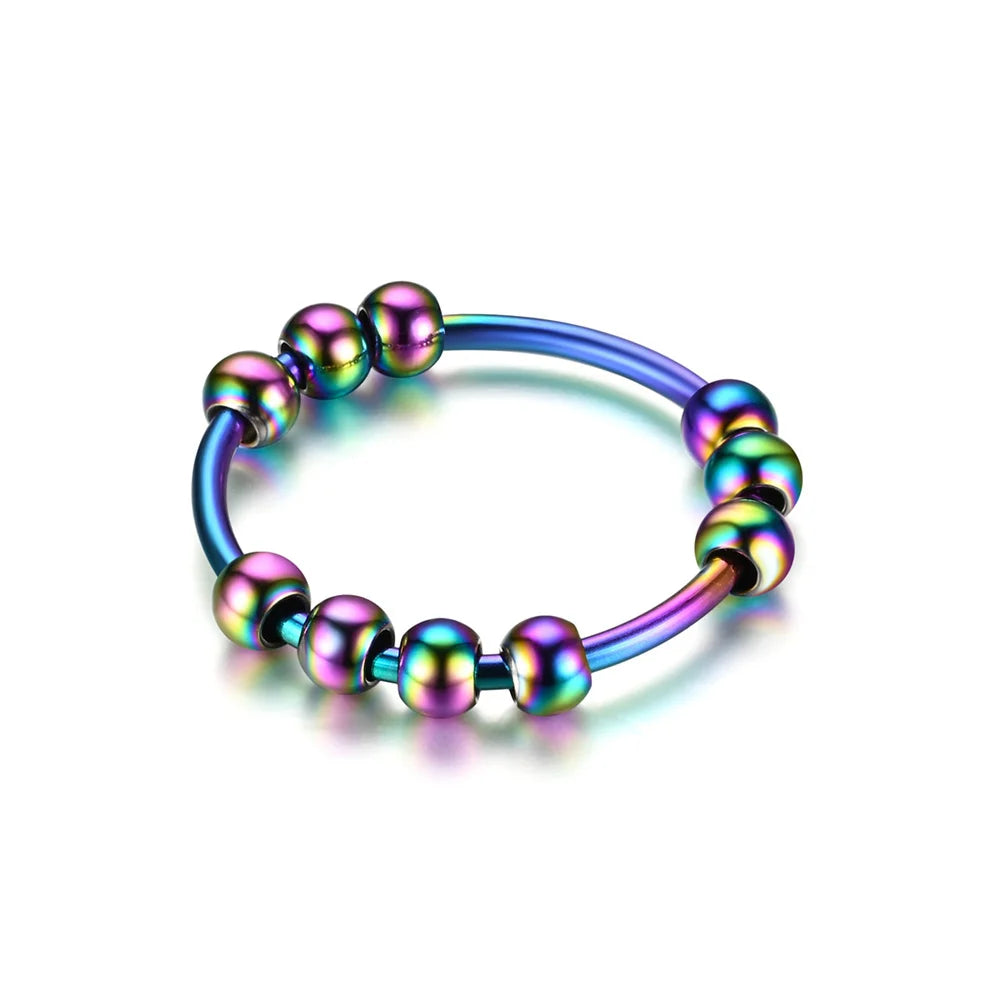 Beaded Fidget Ring