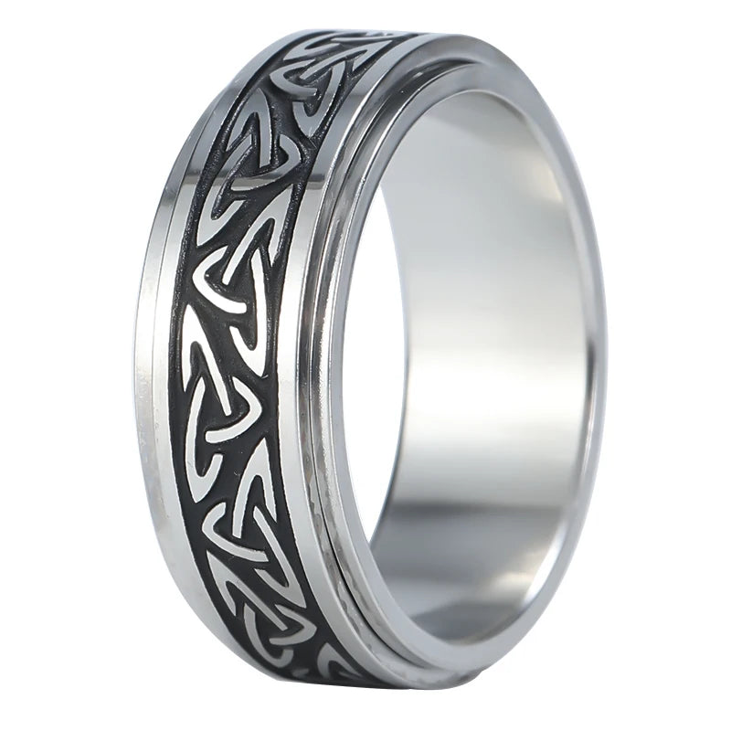 Celtic Tri-Point Fidget Ring