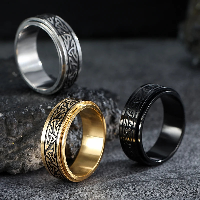 Celtic Tri-Point Fidget Ring