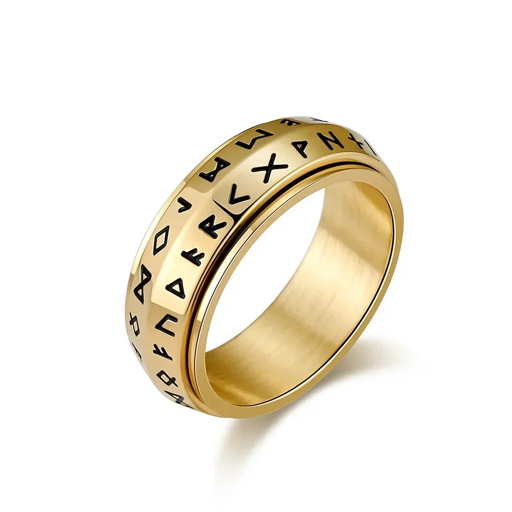 Viking Symbol Fidget Ring