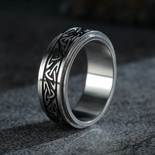 Celtic Tri-Point Fidget Ring