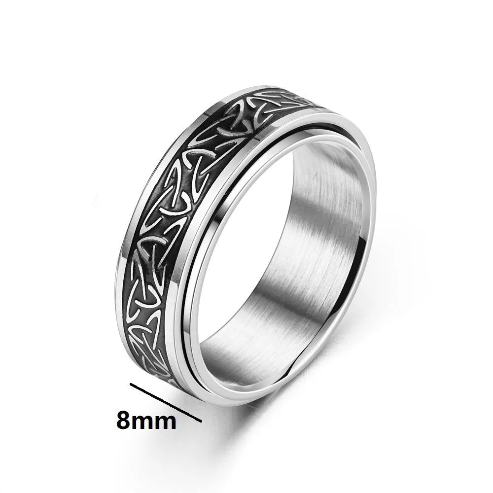 Celtic Tri-Point Fidget Ring