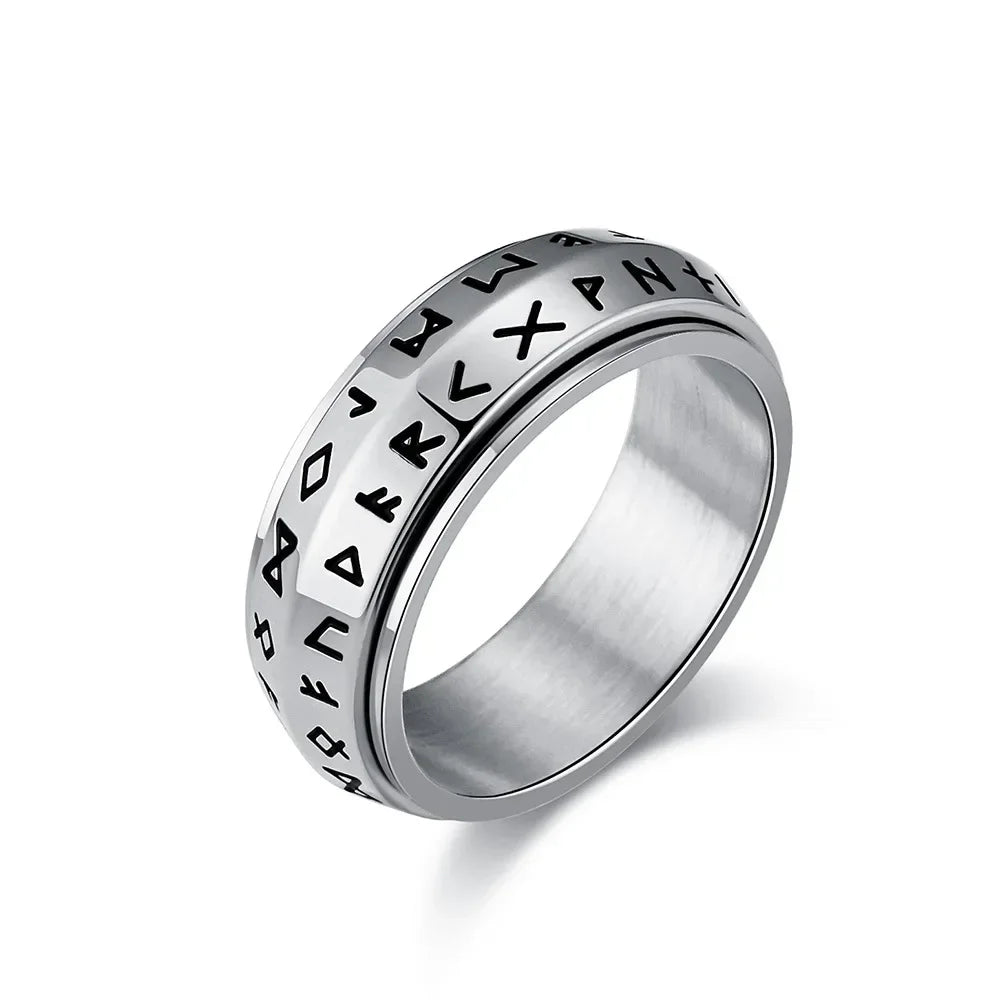 Viking Symbol Fidget Ring