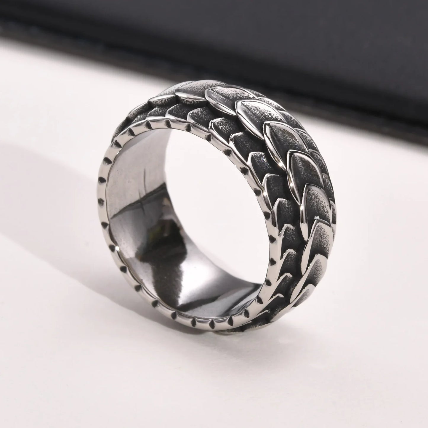 3D Dragon Scale Fidget Ring