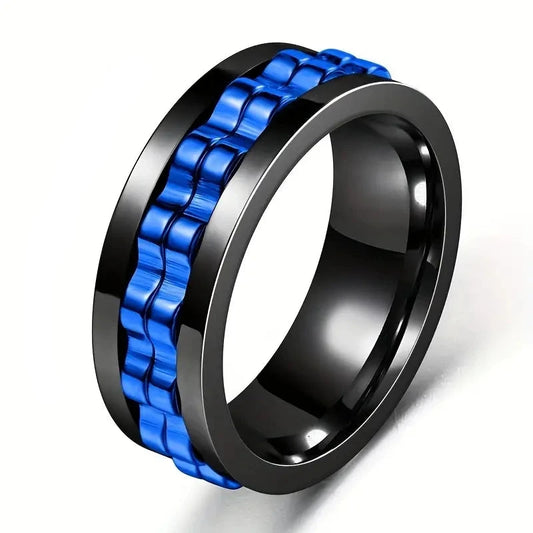 Mechanical Style Fidget Ring