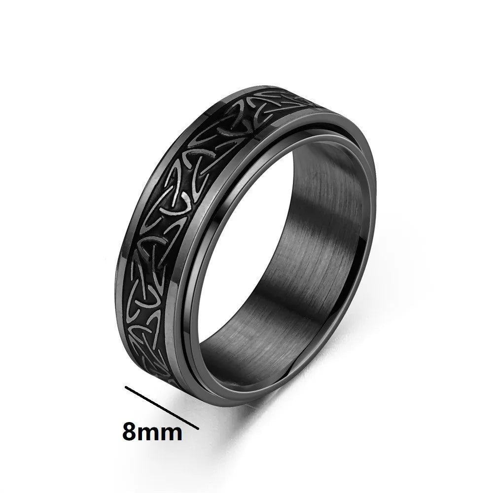 Celtic Tri-Point Fidget Ring