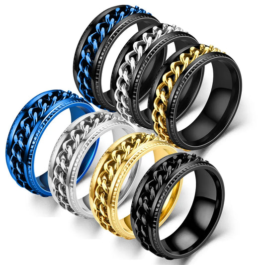 Chain Fidget Rings