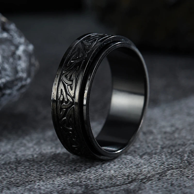 Celtic Tri-Point Fidget Ring