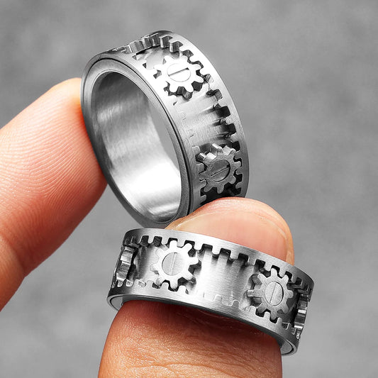 Geared Fidget Ring