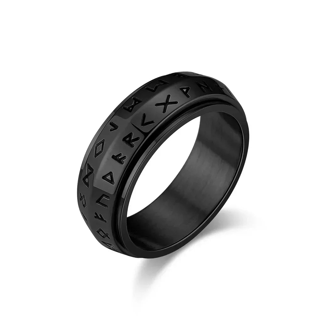 Viking Symbol Fidget Ring