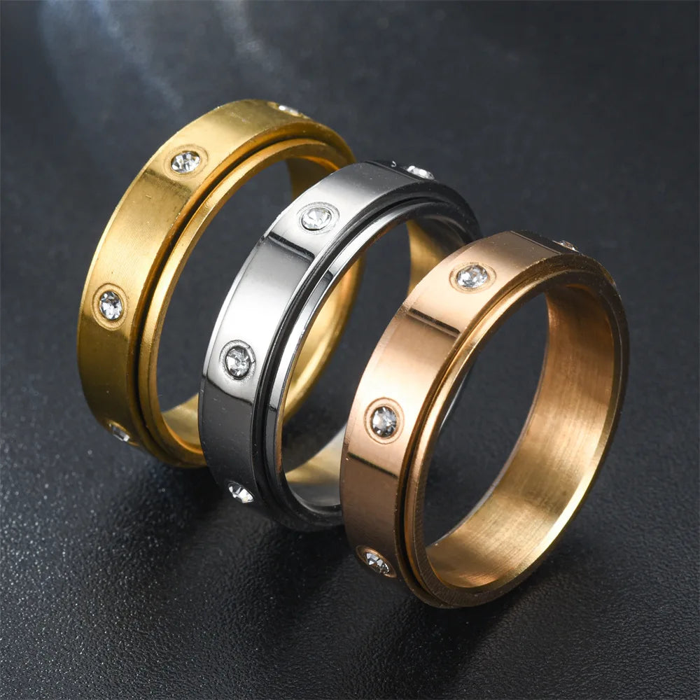 Stylish Unisex Fidget Rings